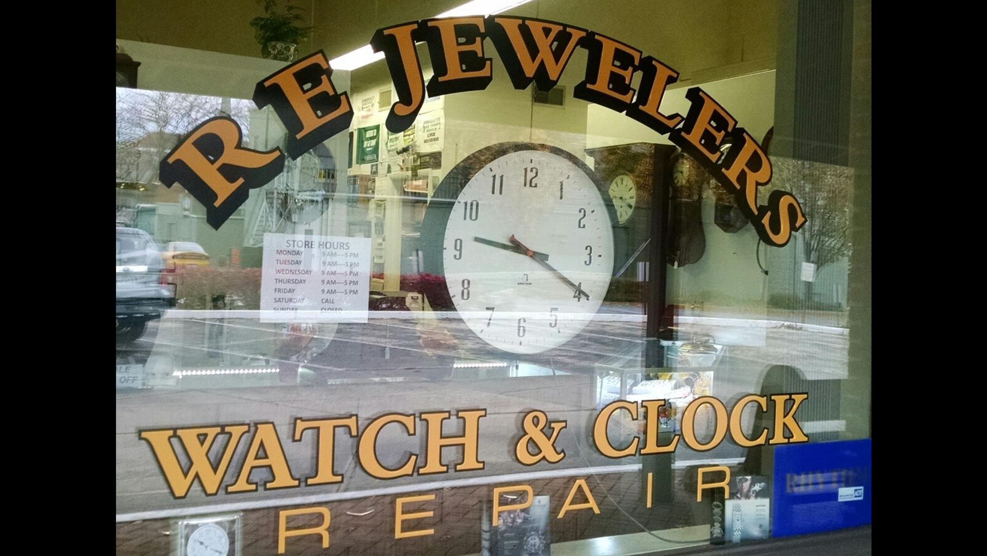 RE Jewelers Clock and Watch Repair